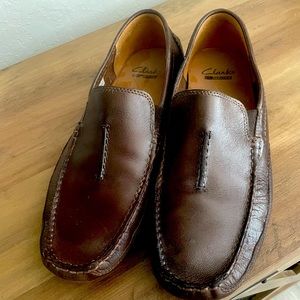 Men’s Clark’s leather loafers